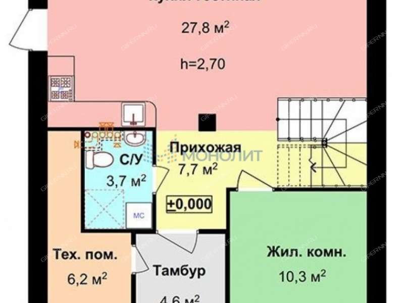 коттедж на улице Дальняя деревня Опалиха