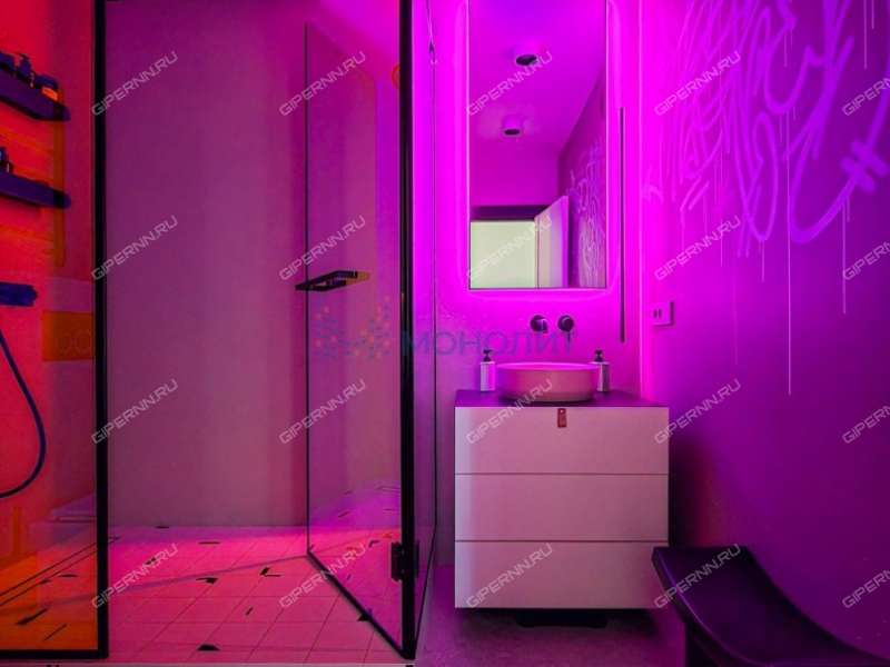 двухкомнатная квартира на улице Цветочная дом 12 к2