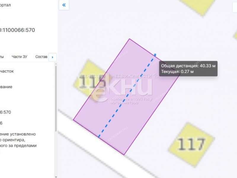 земельный участок 10 соток Ворожейкина ДНП Возрождение