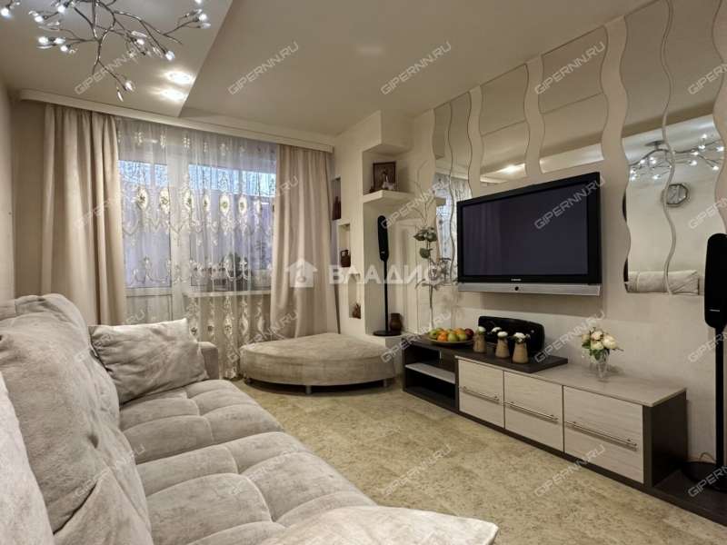 двухкомнатная квартира на улице Ванеева дом 90