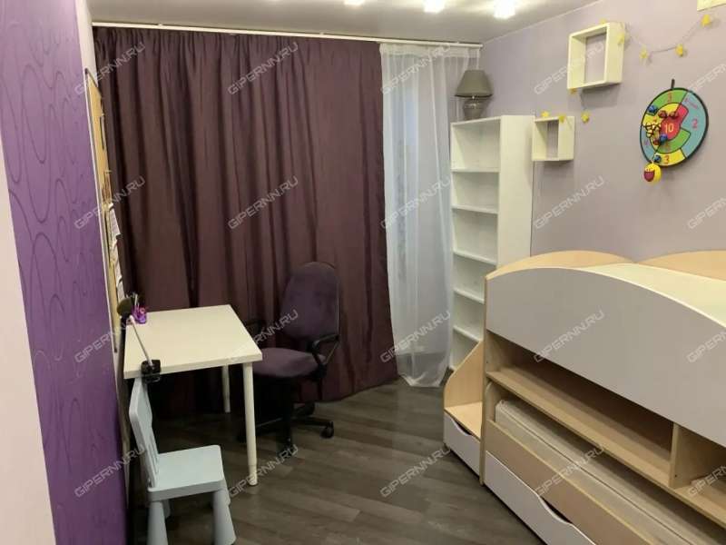 двухкомнатная квартира на улице Красных Зорь дом 19