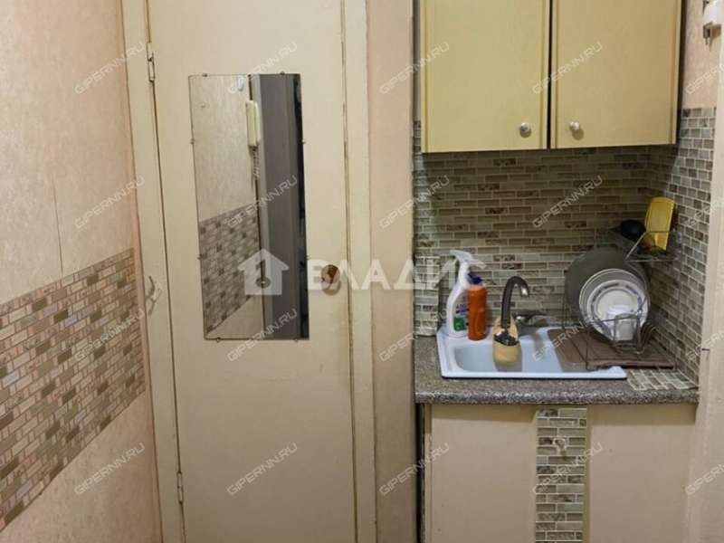 однокомнатная квартира на улице Железнодорожная дом 1А город Заволжье