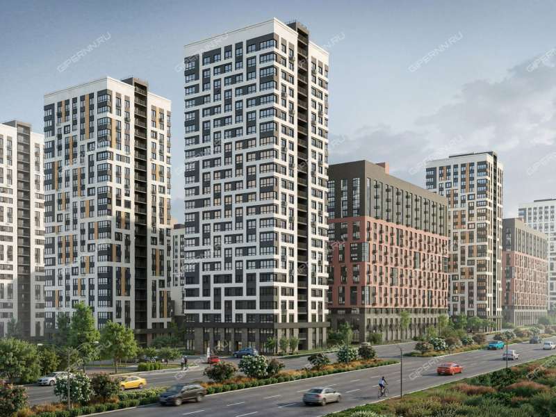 двухкомнатная квартира в новостройке на Мурашкинской улице